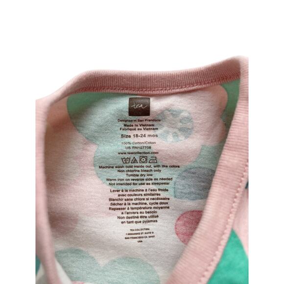 Tea Collection Floral Tunic Size 18-24m - Picture 3 of 3